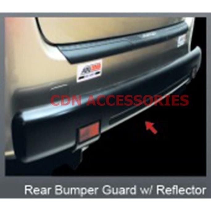 Rear Bumper Guard Avanza 2010 / Pengaman Bemper belakang Avanza