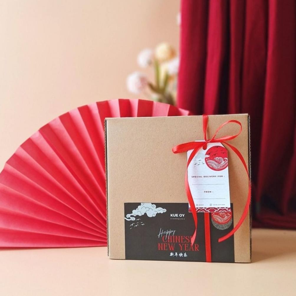 CR - CNY Hampers Imlek / Parcel Sincia / Lunar - Strawberry Cheesecake TERLARIS
