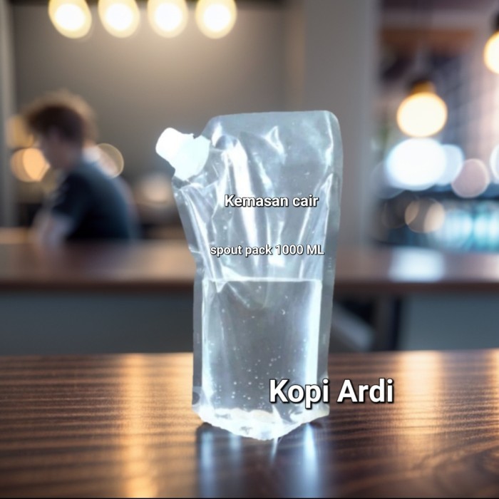 Promo Kemasan Standing Pouch Cair 1000 Ml Spoutpack