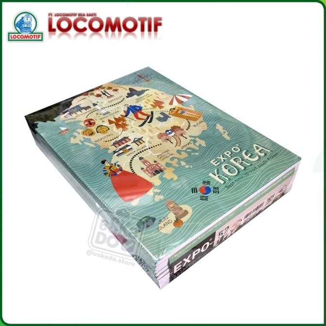 

BUKU TULIS 52 LEMBAR EXPO - LOCOMOTIF