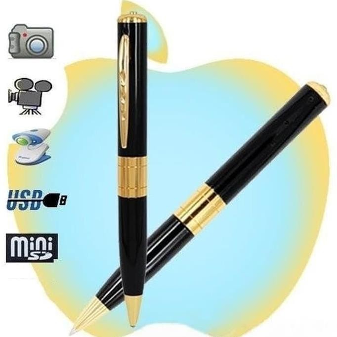 MINI SPY PEN HD VIDEO HIDDEN CAMERA (PULPEN DENGAN KAMERA PEREKAM)
