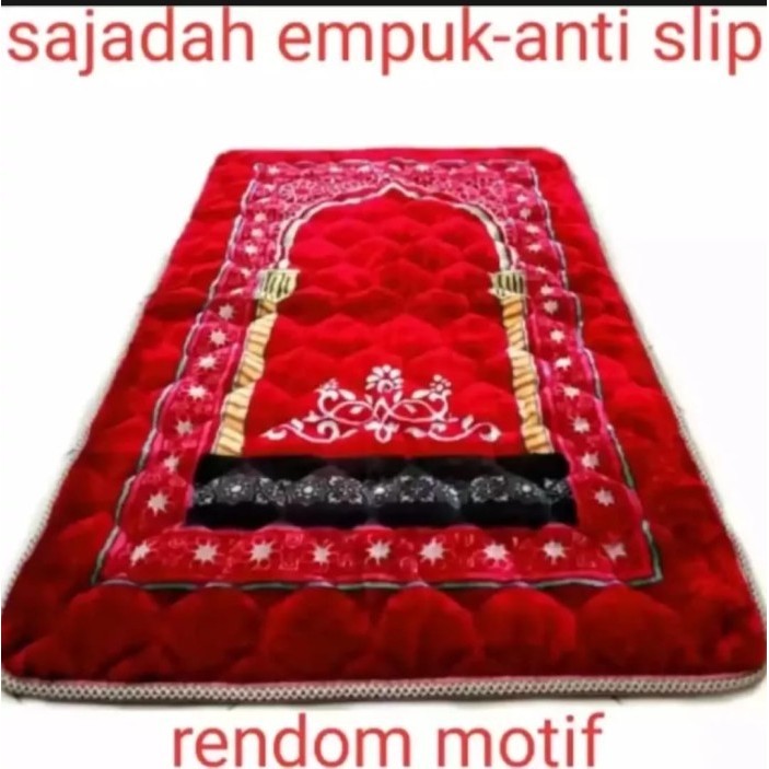 ORIGINAL Gratis Ongkir Sajadah Turki Busa Tebal Empuk Lembut Ukuran Jumbo - Sajadah Tipis, Random
