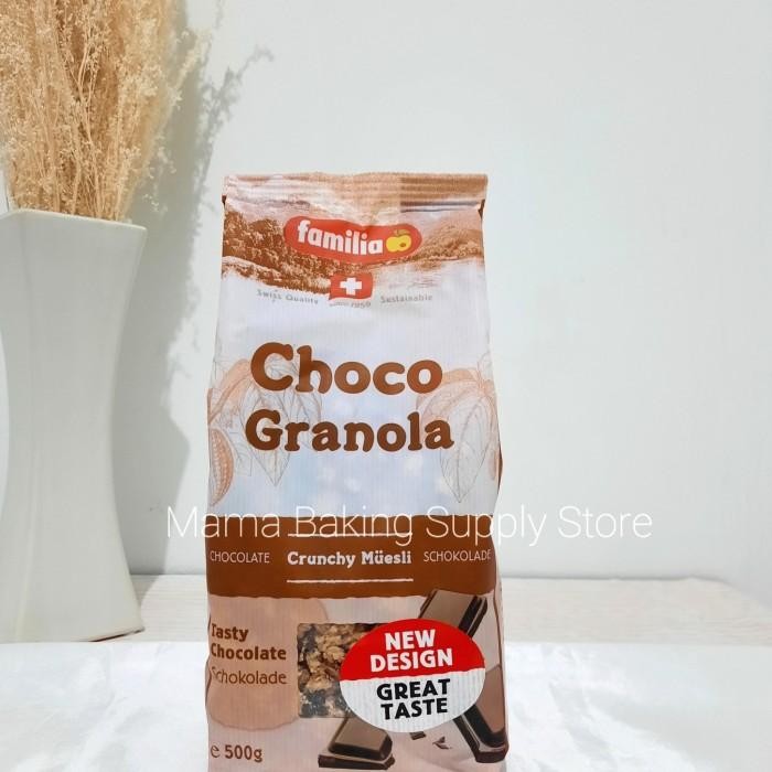 

Familia Choco Crunch Granola Chocolate Crunchy Muesli 500 Gr Import