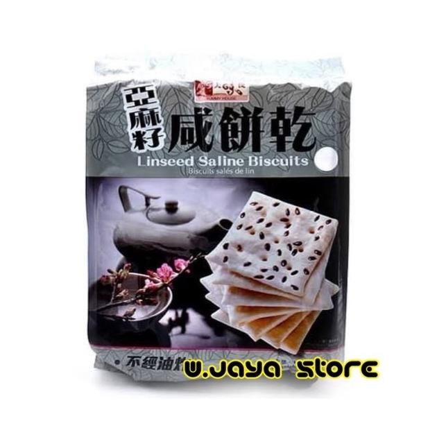 

Linseed Saline Biscuits (Yummy House) (Krekers Dengan Biji Lin Stok Terbatas