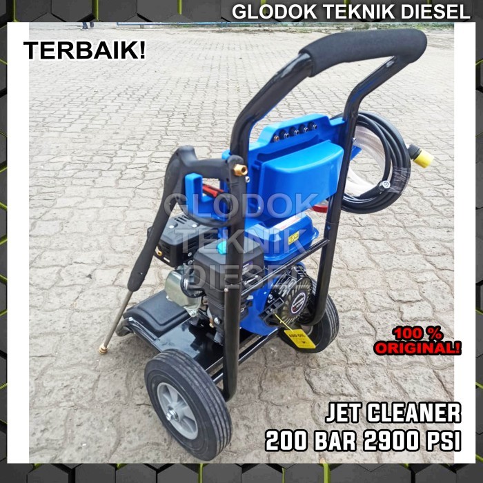 Gercep Mesin Jet Cleaner High Pressure Washer Bensin Nishikawa Npw 160 Jet