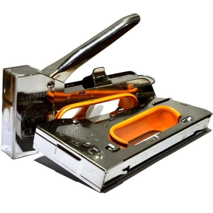 

GUN TACKER STAPLES STAPLE STAPLER TEMBAK KERTAS KAYU JOK 13/4-6-8MM