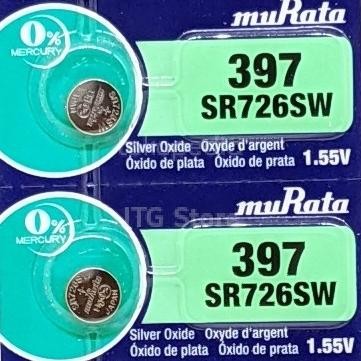 ORIGINAL BATERAI MURATA SR726SW 397 BATRAI JAM TANGAN SR726 AG2 SR726W GT