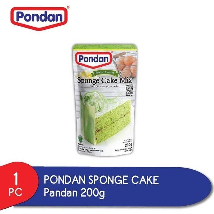 

PONDAN SPONGE CAKE MIX PANDAN 200g