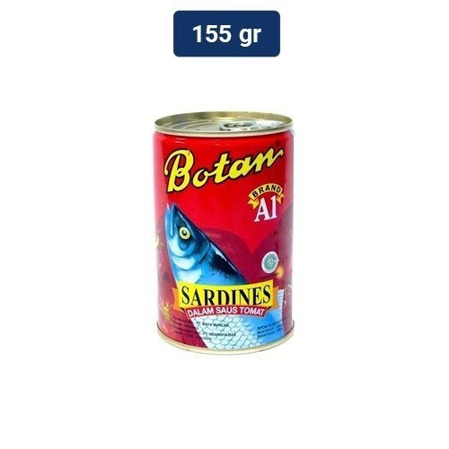 

BOTAN IKAN SARDEN SAUS TOMAT 155G