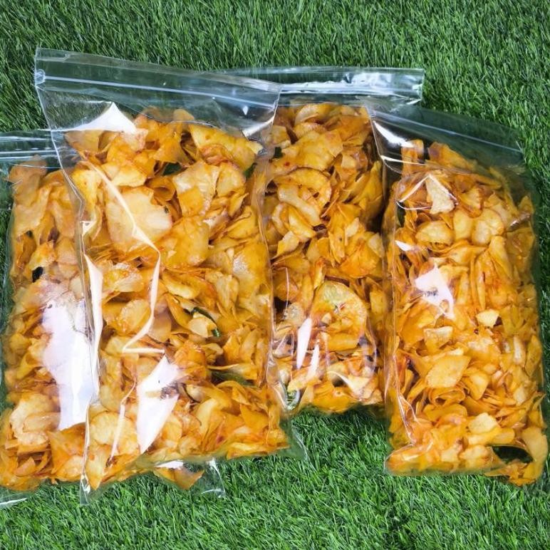 

500GR KERIPIK KRIPIK SINGKONG ASIN PEDAS MANIS 500GR