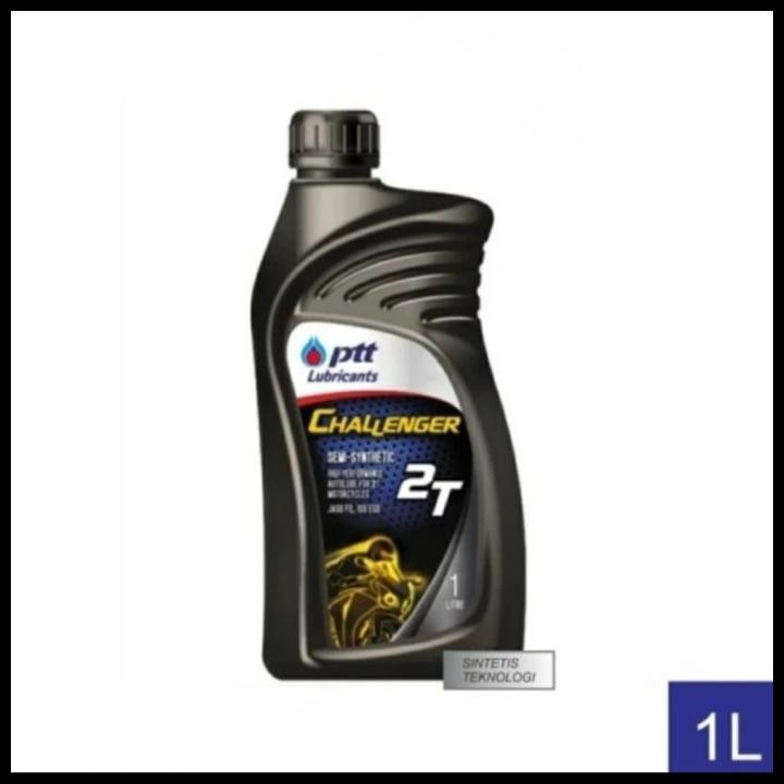 BEST DEAL PTT LUBRICANTS CHALLENGER 2T OLI SAMPING 2 TAK / 2TAK JASO FD/TC - 1L 
