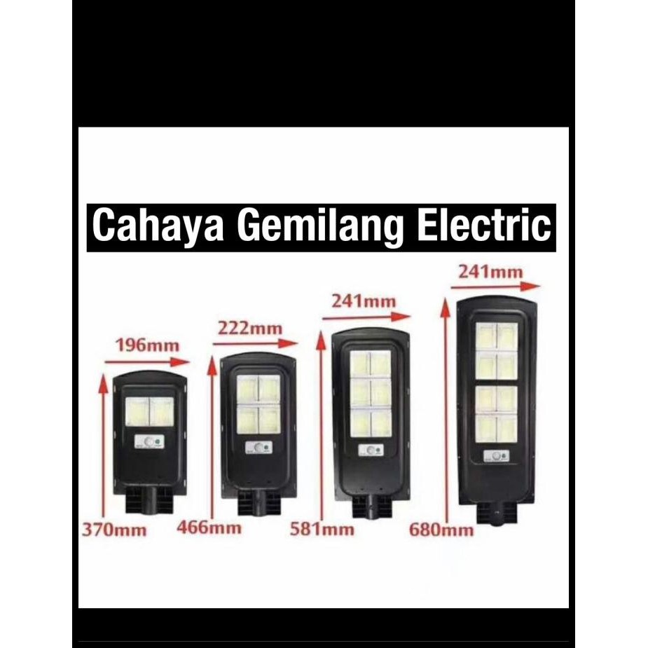 TERMURAH LAMPU JALAN SOLAR CELL 50W / LAMPU JALAN TENAGA SURYA 50WATT 