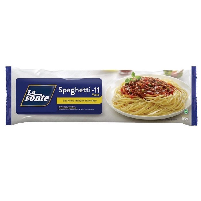 

La Fonte Paghetti 11 Pata 450 Gram