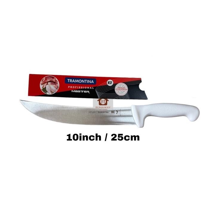 Tramontina Cimeter Butcher Knife / Pisau sembelih pengupas kulit ORIGINAL