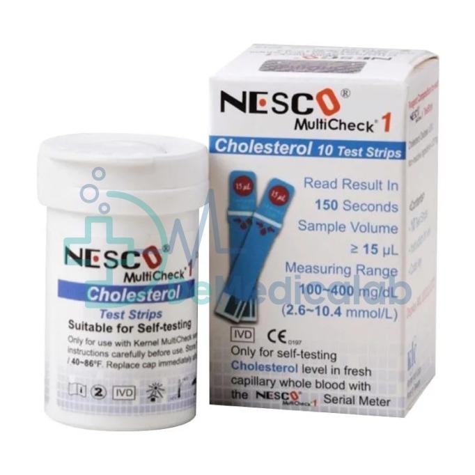 Strip Nesco Cholesterol Isi 10 / Nesco Cholesterol Original Terlaris