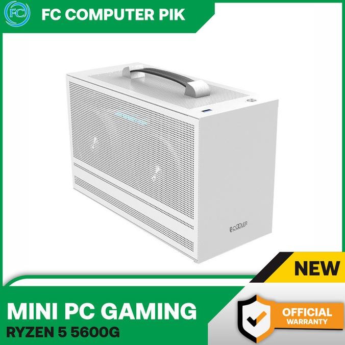 

PROMO MINI PC GAMING OFFICE DESIGN RYZEN 5 5600G FULLSET SIAP PAKAI