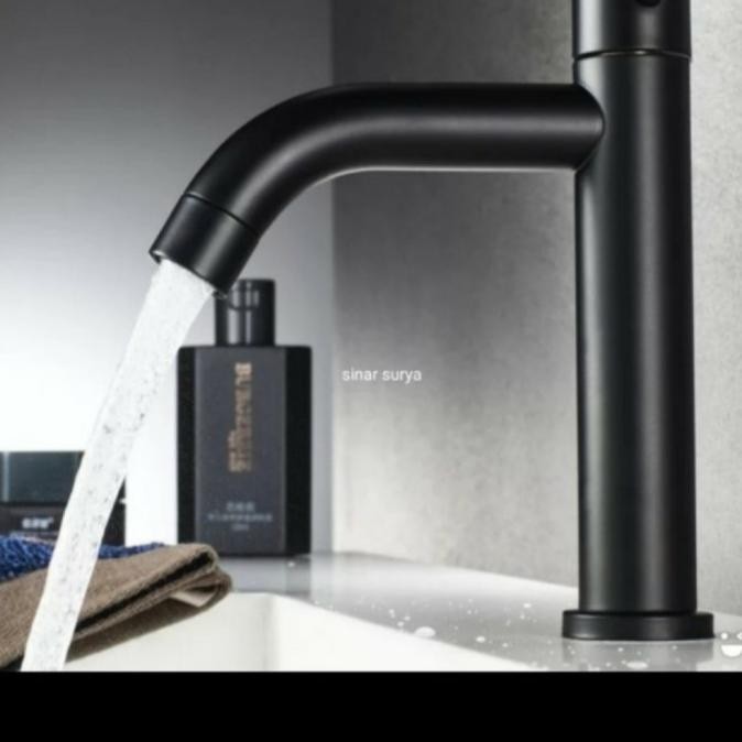 

PROMO KRAN WASTAFEL HITAM MODEL TOTO