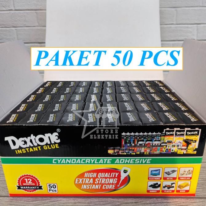

Lem Cair Kuat Dextone Tetes G Korea Besi Serbaguna Paket Hemat