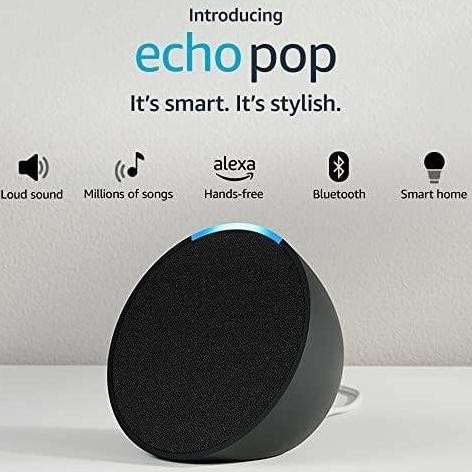 

PROMO AMAZON ECHO POP SMART SPEAKER WITH ALEXA ORIGINAL