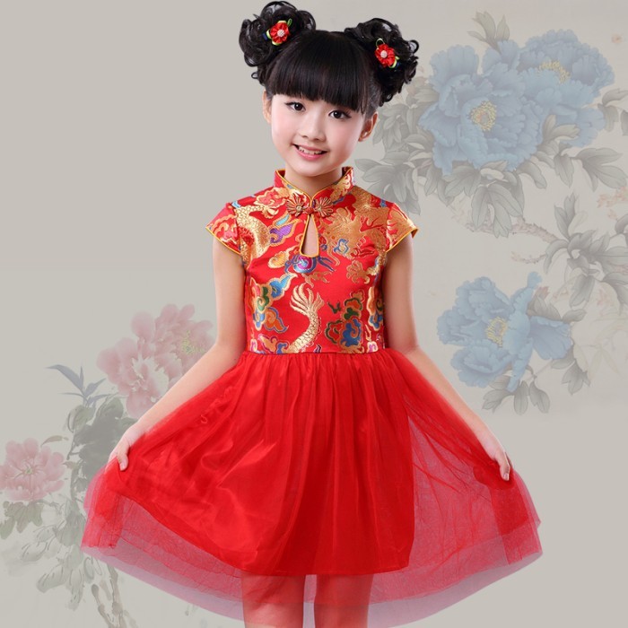Cheongsam Anak/Wedding Dress/Wedding Cheongsam/Kostum Anak ( Ca-005 )