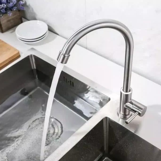 

PROMO KRAN KITCHEN SINK STAINLEES SUS 304 MEJA MODEL TOTO WASSER