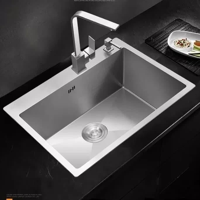 

PROMO PAKET KOMPLIT KITCHEN SINK GOLDEN HAND 5040 MODEL BOLZANO