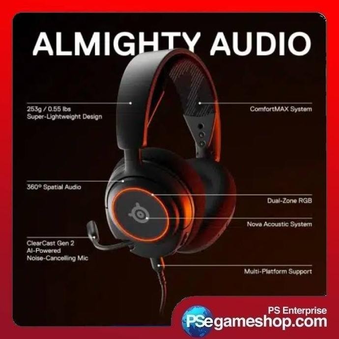 

PROMO STEELSERIES ARCTIS NOVA 3 BLACK