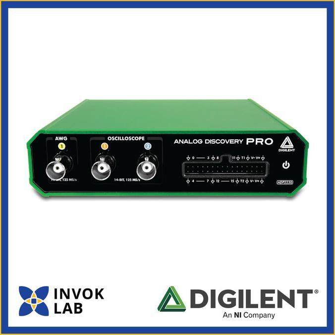 

PROMO DIGILENT ANALOG DISCOVERY PRO ADP2230: MIXED SIGNAL USB OSCILLOSCOPE, WAVEFORM GENERATOR, LOGIC ANALYZER, AND VARIABLE POWER SUPPLY