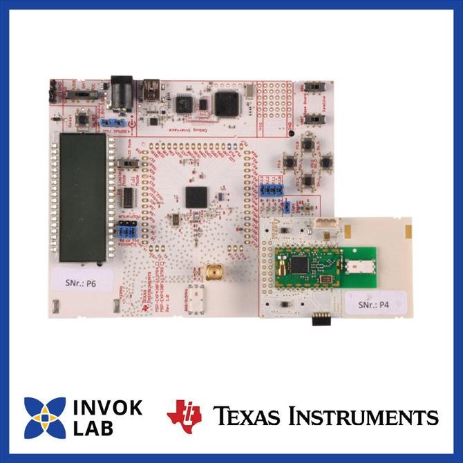 

PROMO TEXAS INSTRUMENTS MSP-EXPCC430RF4 EVALUATION BOARD TEXAS INSTRUMENTS CC430 SUB- GHZ RF TRANSCEIVER, 433 MHZ, LCD DISPLAY, ANTENNA