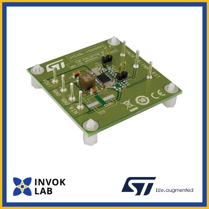 

PROMO STMICROELECTRONICS STEVAL-ISA205V1 EVAL BOARD SYNC BUCK REGULATOR