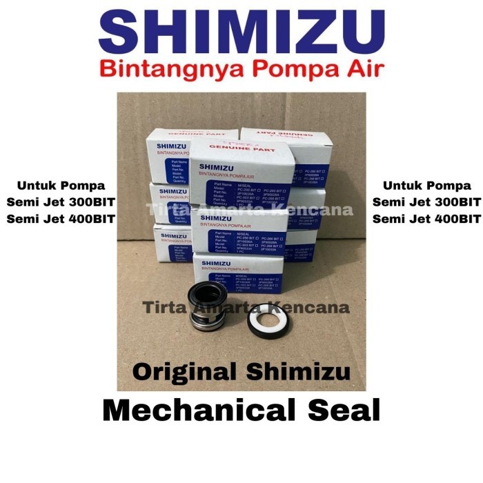 Ready Mechanical Seal Pompa Air Shimizu Semi Jet 300Bit & Semi Jet 400 Bit