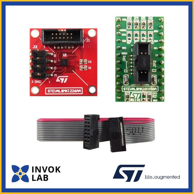 

PROMO STMICROELECTRONICS STEVAL-MKI226KA EVALUATION KIT SENSOR AIS25BATR, 3-AXIS ACCELEROMETER, SENSOR