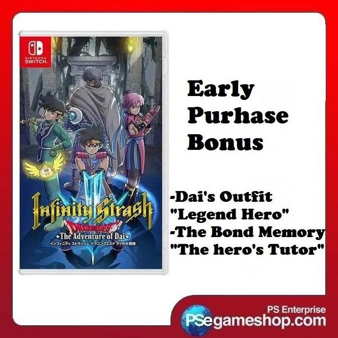 

PROMO SWITCH INFINITY STRASH DRAGON QUEST THE ADVENTURE OF DAI(ASIA/ENGLISH)
