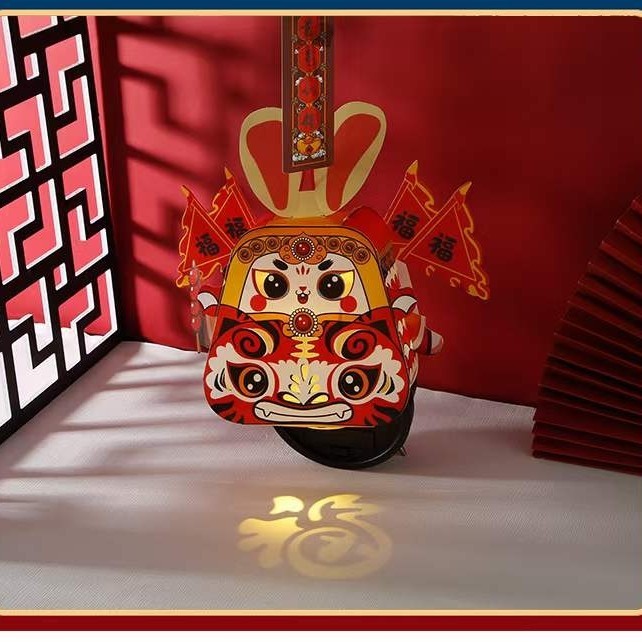 

CNY 2023 Angpao Imlek / Tahun Baru Cina Bentuk Kipas Lipat Motif Kelinci - Lampion Imlek Limited