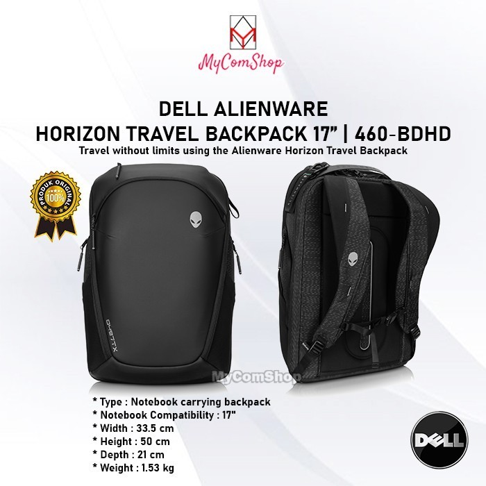 TAS RANSEL DELL ALIENWARE HORIZON TRAVEL 17 INCH- ORIGINAL PRODUCT