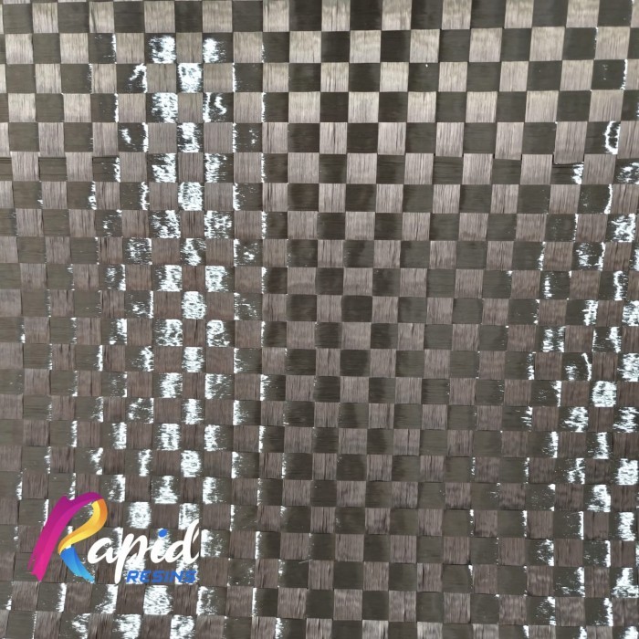 Serat Carbon Karbon Not Kevlar Fiber Fabric 12K Spread Tow 200 gsm