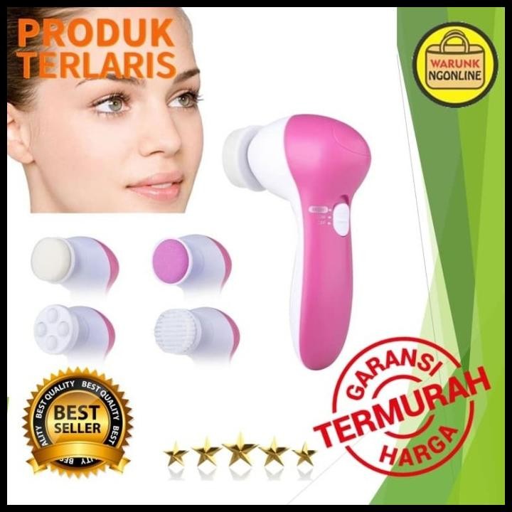 Alat Pembersih Wajah / Muka Elektrik Lumispa Facial Care 5 In 1