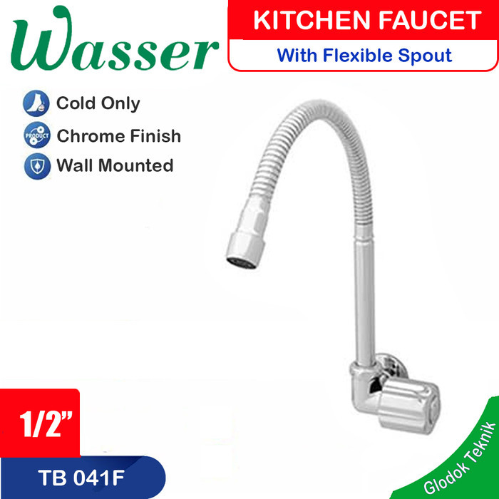 Wasser Kran dapur fleksibel- kran angsa - kran sink - keran TB 041F