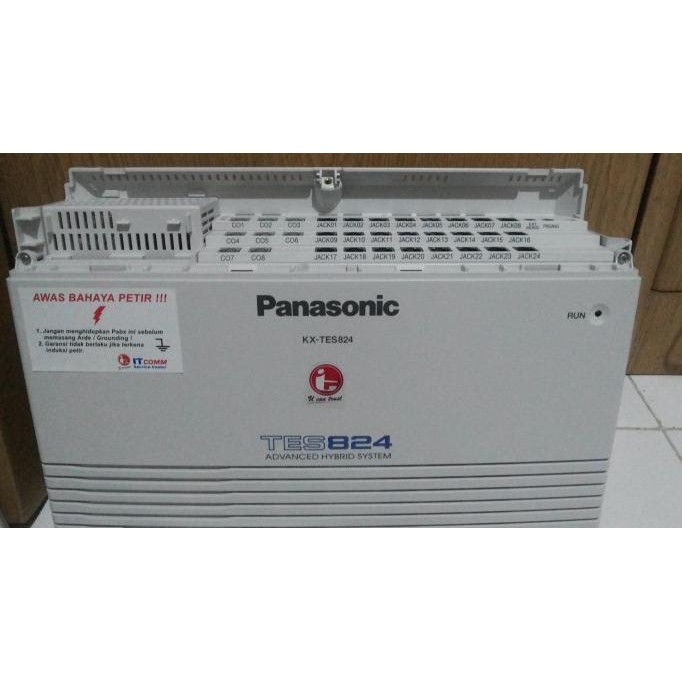 Pabx Panasonic KXTES824 Kapasitas 6Line 16Extension /telpon /pabx