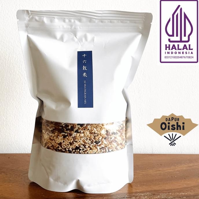 

16 Multigrain Rice x Rill | Nasi Sehat Vegan Quinoa Beras Merah