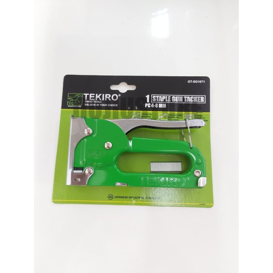 Cuci Gudang Tekiro Steples Tembak - Staples Tembak Tekiro Jok - Stapler Gun - Stap
