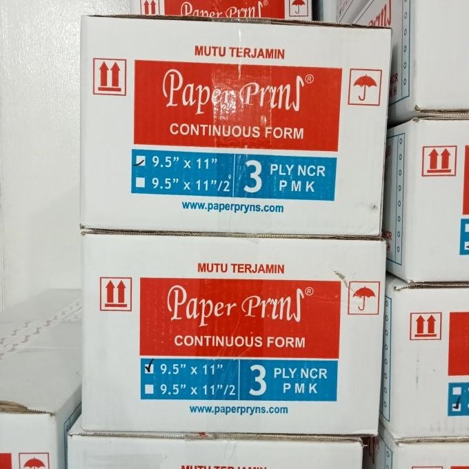 NEW Kertas CF Continuous Form 3 Ply Utuh