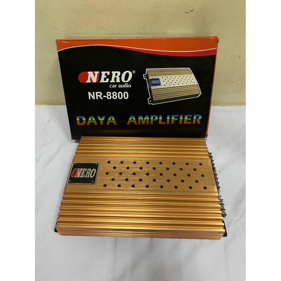 power amplifier 4 CHANNEL NERO NR-8800