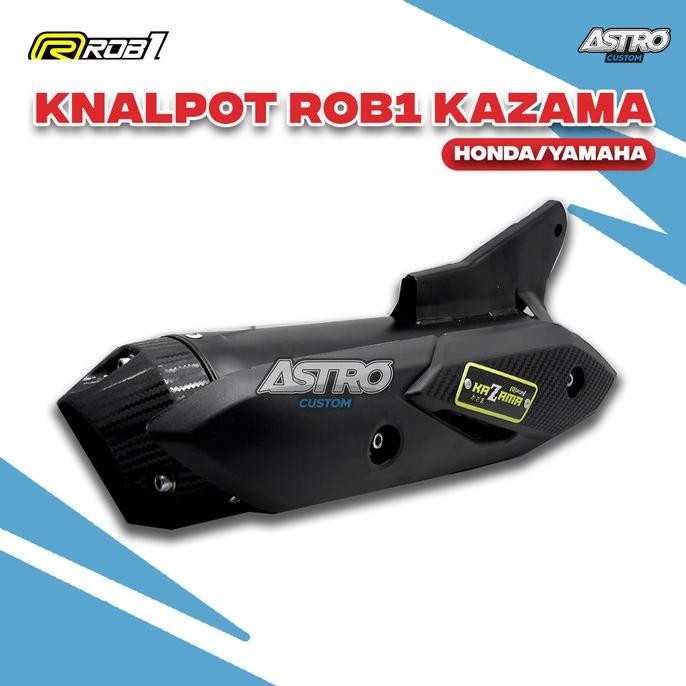 Knalpot ROB1 Kazama Beat Fi ESP Scoopy Fi ESP Beat Scoopy Karbu Vario