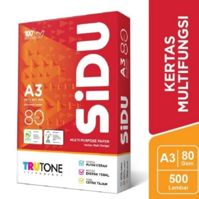 

TERBARU - KERTAS HVS 80 A3 SINAR DUNIA / SINAR DUNIA / KERTAS HVS / HVS