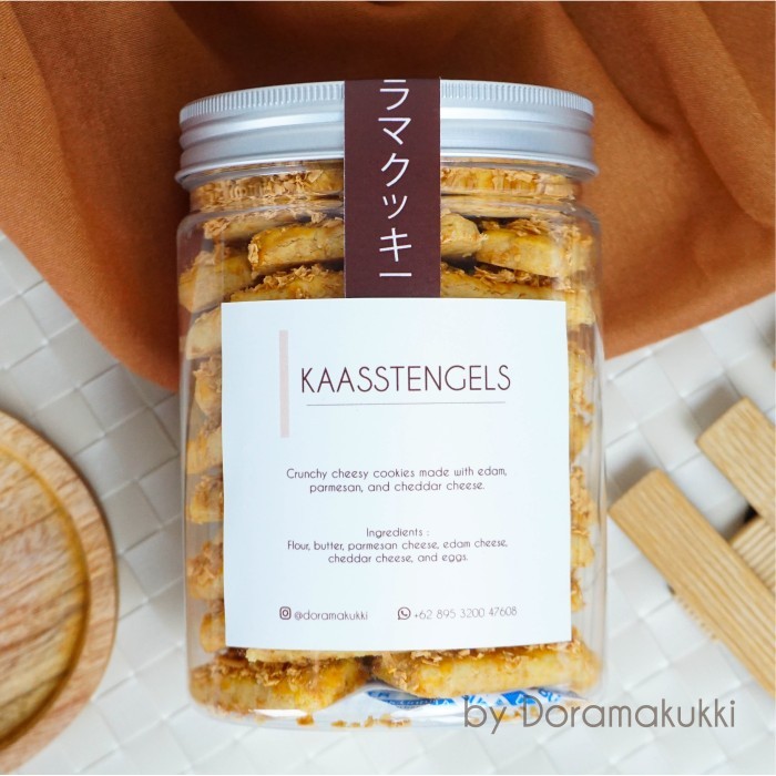 Kaasstengels - Kue Kering Keju Kastengel Edam Parmesan Cheddar