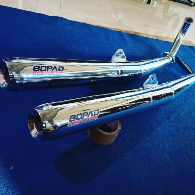 BOPAD BOBOKAN PADANG ORIGINAL YAMAHA RX KING / KNALPOT BOBOKAN PADANG