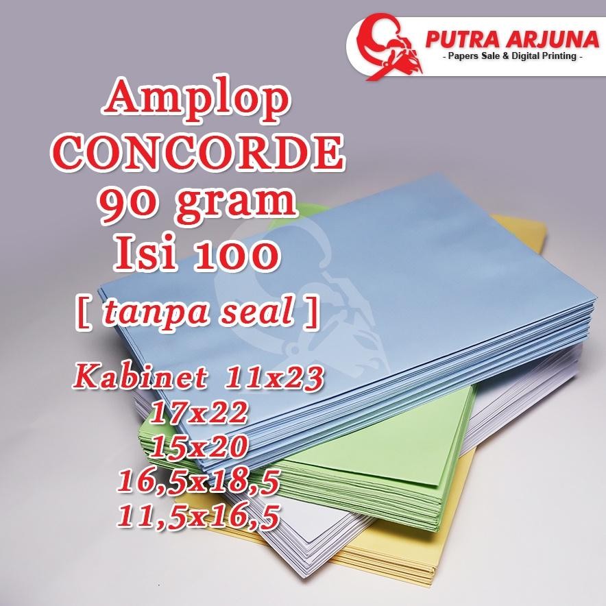

GHT AMPLOP CONCORDE, 11,5x16,5cm, 90gsm - per pack 100 pcs