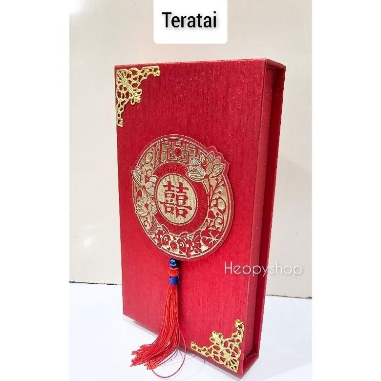 

GHT Angpao Kotak Box Shuang Xi Wedding