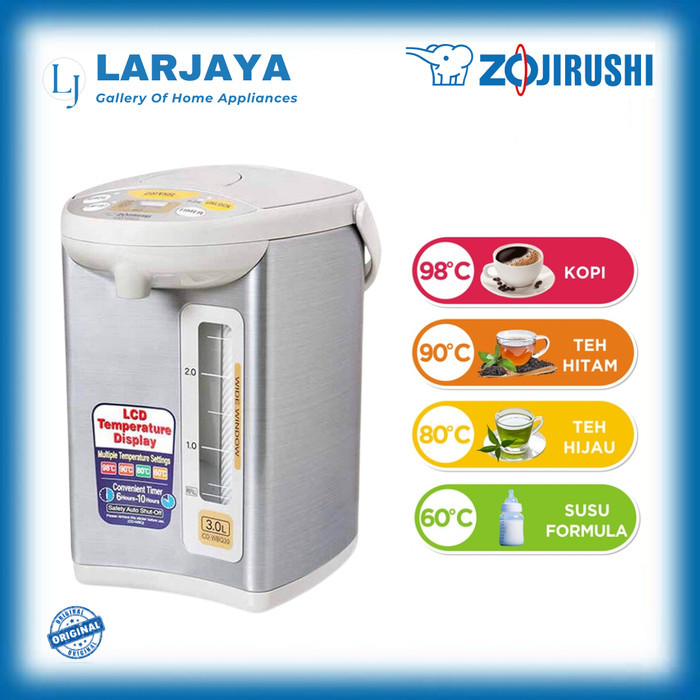 Termos Listrik/Electric Airpot ZOJIRUSHI 3 liter CD-WBQ30.HA